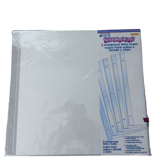 Memories Forever Scrapbooking Postbound Refill 5 Pages 12 X 12 New - Picture 1 of 3